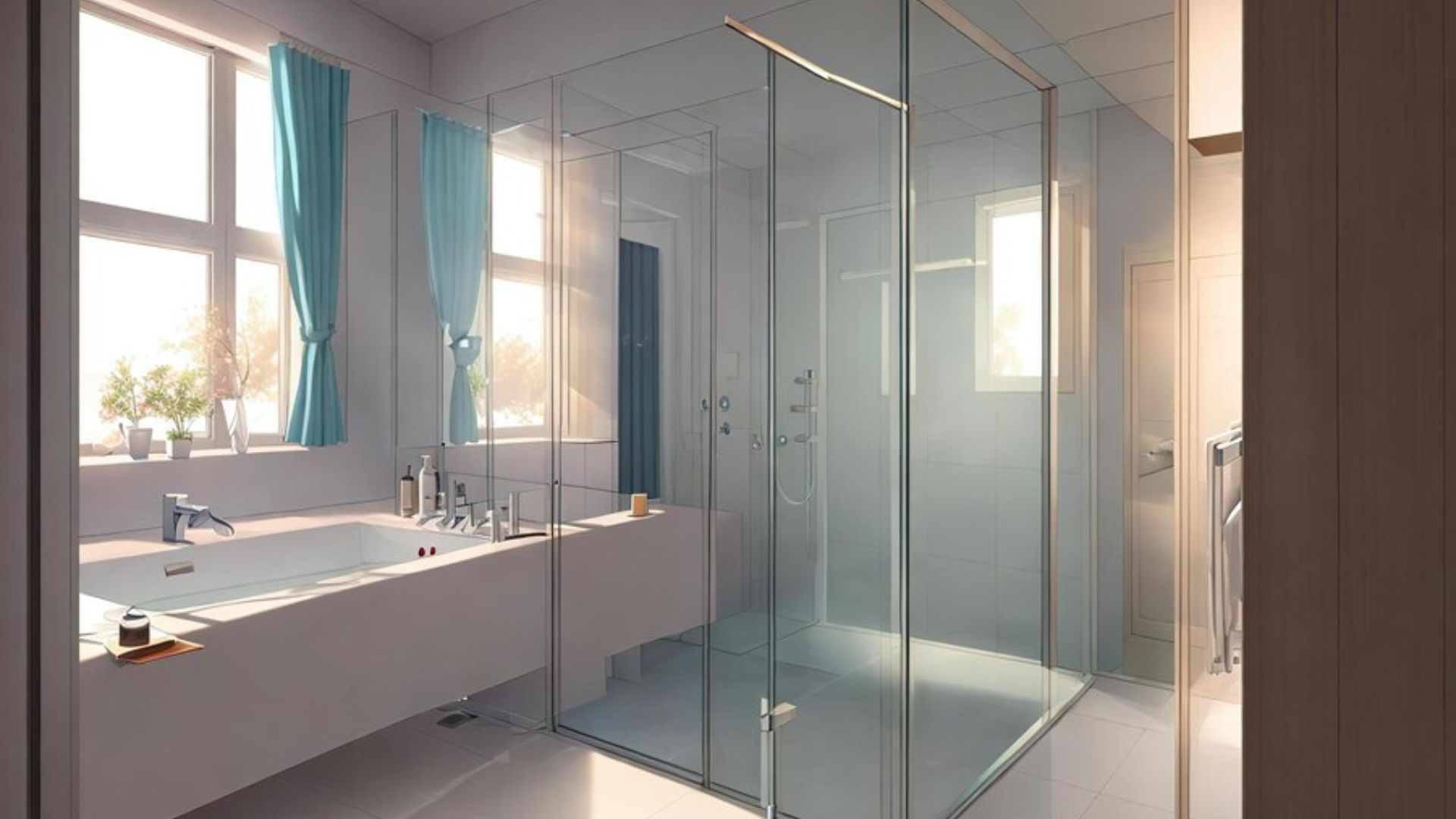 Choosing Bathroom Glass Door in Dubai 