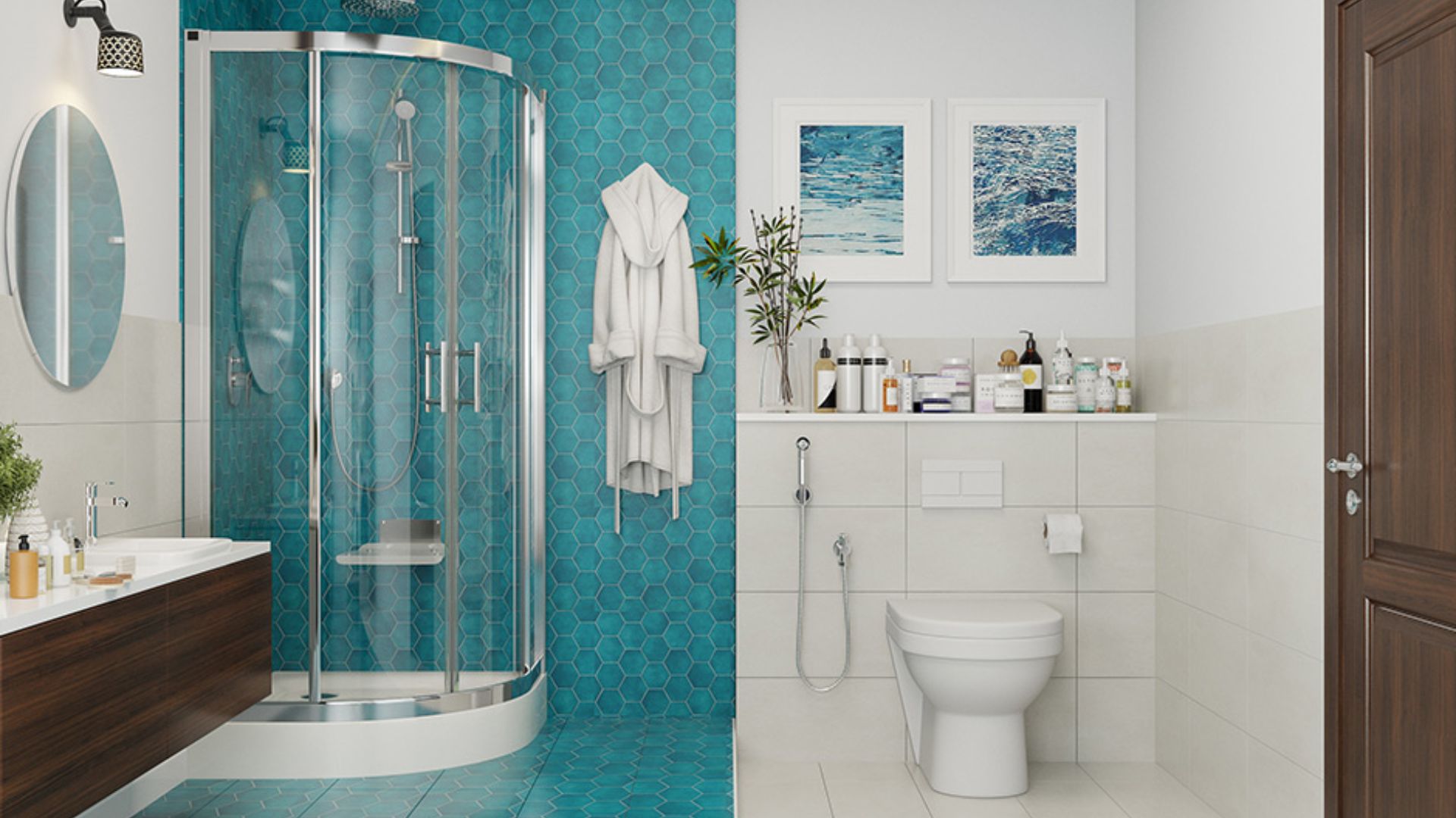 Enhance Your Bathroom with Contemporary Glass Door Designs
